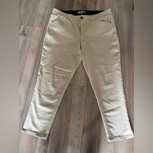 Wit & Wisdom Straight Leg pants  in Tan color